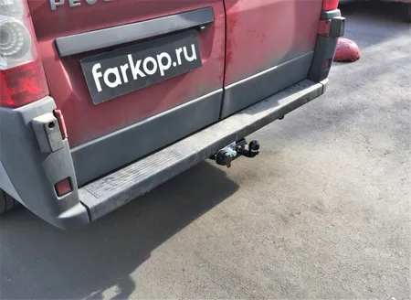 Фаркоп Лидер Плюс для Peugeot Boxer (L1,L2,L3) 2006- P107-FC в Тюмень