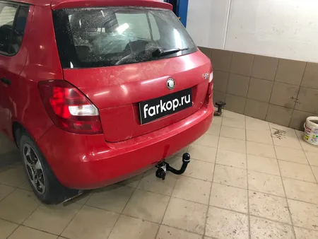 Фаркоп Лидер Плюс для Skoda Fabia (хетчбек) 2007-2015 Арт. S102-A S102-A в Тюмень