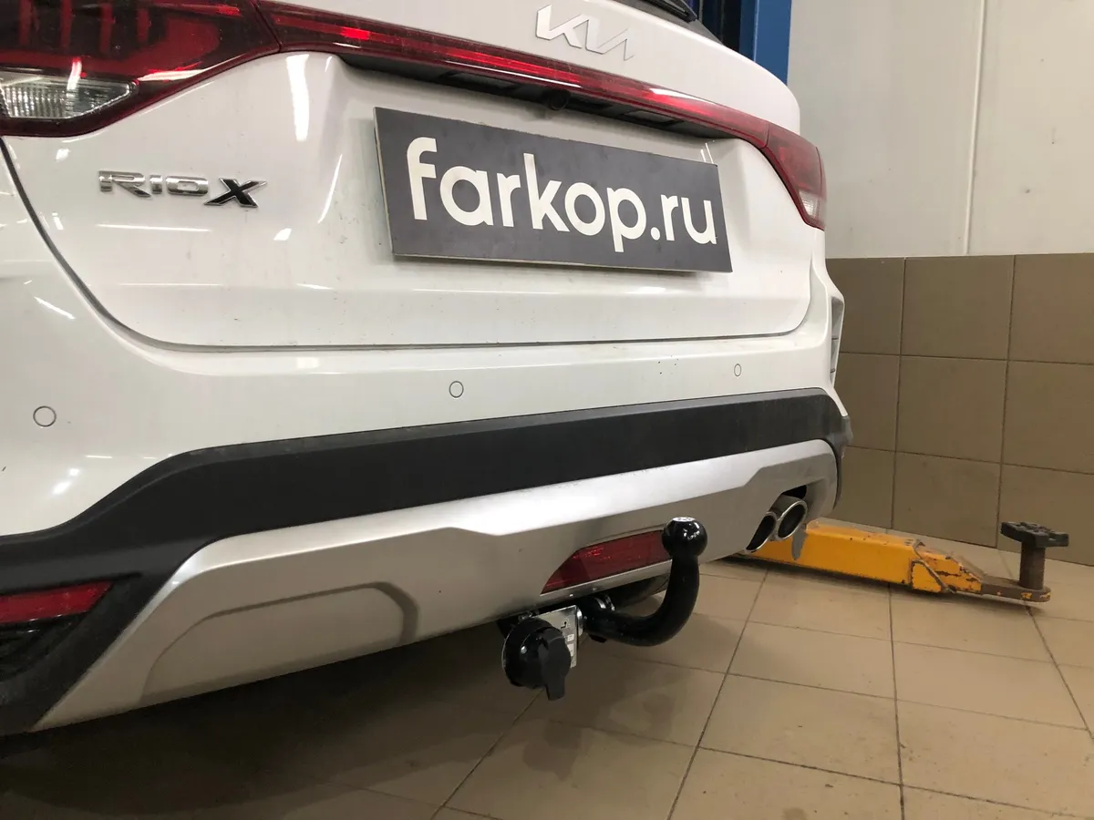 Фаркоп Лидер Плюс для Kia Rio X 2021- K123-A в Тюмень