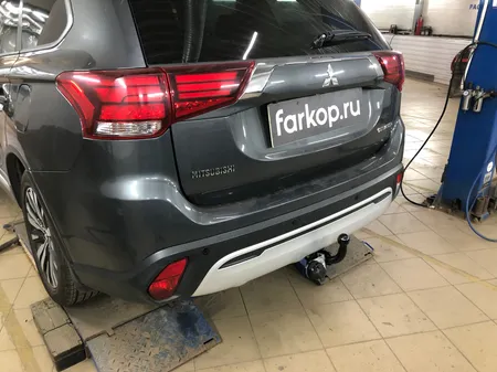 Фаркоп Лидер Плюс для Mitsubishi Outlander 2012-2022 M113-A в Тюмень