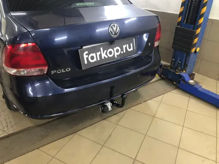 Фаркоп Лидер Плюс для Volkswagen Polo (седан) 2010-2020 V125-A в Тюмень