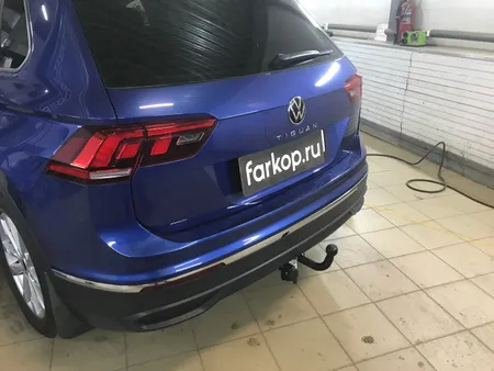 Фаркоп Лидер Плюс для Volkswagen Tiguan 2017- V123-A в Тюмень