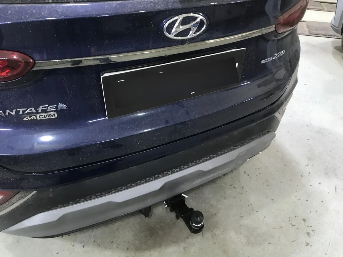 Фаркоп TowRus для Hyundai Santa Fe 2018-2022 109170 в Тюмень Фаркоп TowRus для Hyundai Santa Fe 2018-2022 109170 в Тюмень