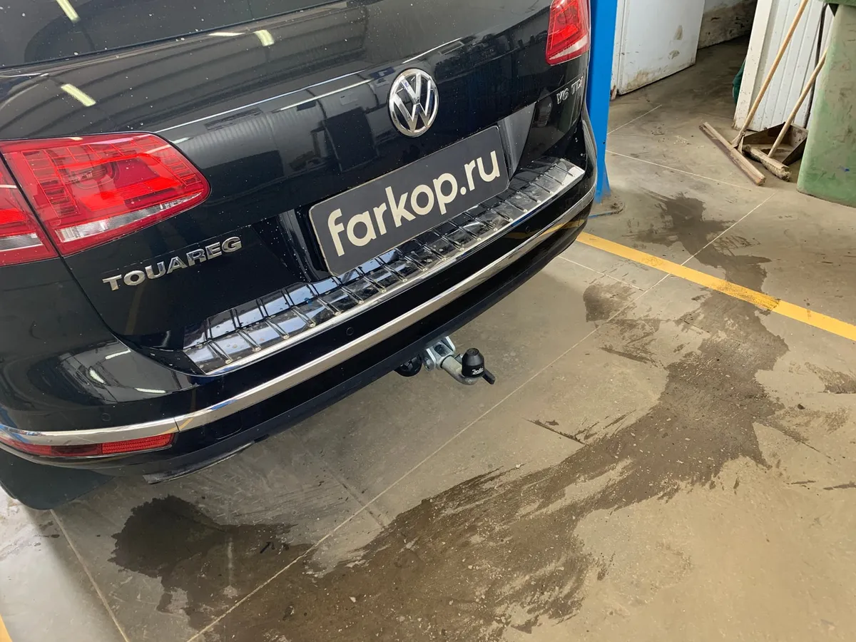 Фаркоп Galia для Volkswagen Touareg 2010-2018 V052C в Тюмень