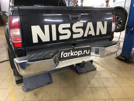 Фаркоп Лидер Плюс для Nissan NP300 2008-2015, (для а/м со ступенькой, без ступеньки) Арт. N113-A N113-A в Тюмень
