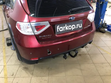 Фаркоп Лидер Плюс для Subaru Impreza XV 2010-2011 S304-A в Тюмень