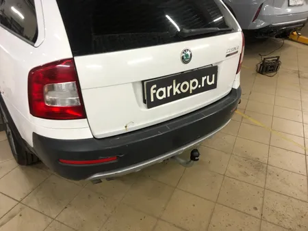 Фаркоп Galia для Skoda Octavia (лифтбек, универсал, вкл. Scout) 2005-2013 S086A в Тюмень