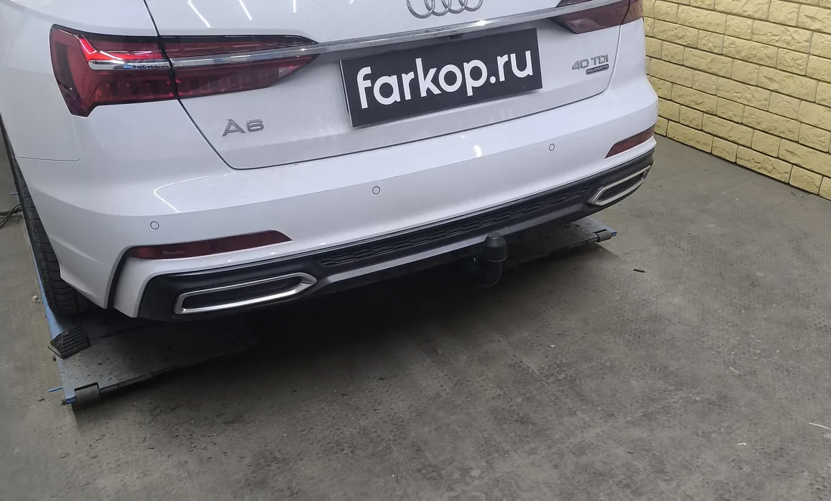 Фаркоп Galia для Audi A6 (седан, универсал) 2018- A051V в Тюмень Фаркоп Galia для Audi A6 (седан, универсал) 2018- A051V в Тюмень