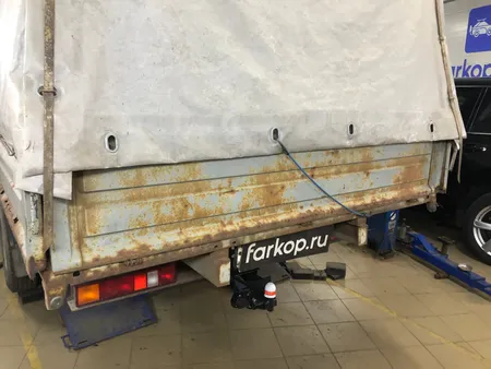 Фаркоп Трейлер для Gaz Газель 330202 удлиненная база (в т.ч. Gaz 33023 Фермер удлин.) Арт. 330202.K2 330202.K2 в Тюмень