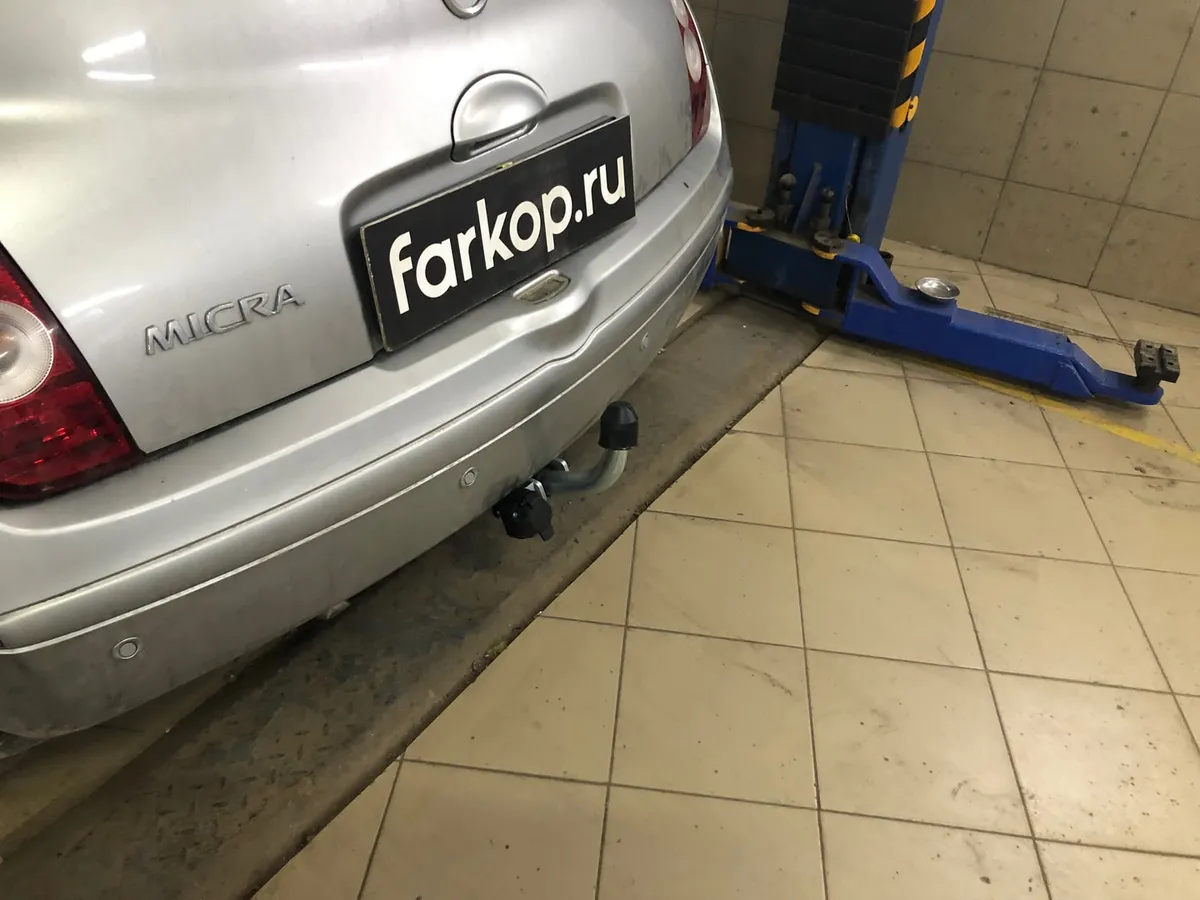 Фаркоп Galia для Nissan Micra 2003-2010 Арт. N044A N044A в Тюмень