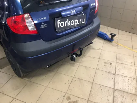 Фаркоп Лидер Плюс для Hyundai Getz (хетчбек) 2003-2011 Арт. H207-A H207-A в Тюмень