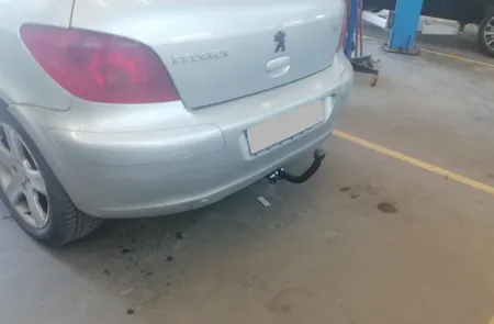 Фаркоп Лидер плюс для Peugeot 307 (хетчбек) 2001-2008 P106-A в Тюмень