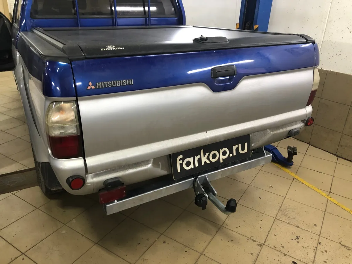 Фаркоп Galia для Mitsubishi L200 1996-2006 M120A в Тюмень Фаркоп Galia для Mitsubishi L200 1996-2006 M120A в Тюмень