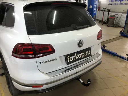 Фаркоп Oris для Volkswagen Touareg 2010-2018, кроме R-Line 3555-D2 в Тюмень