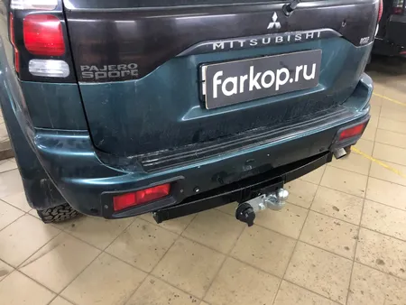 Фаркоп Лидер Плюс для Mitsubishi Pajero Sport 1998-2008 M107-F в Тюмень