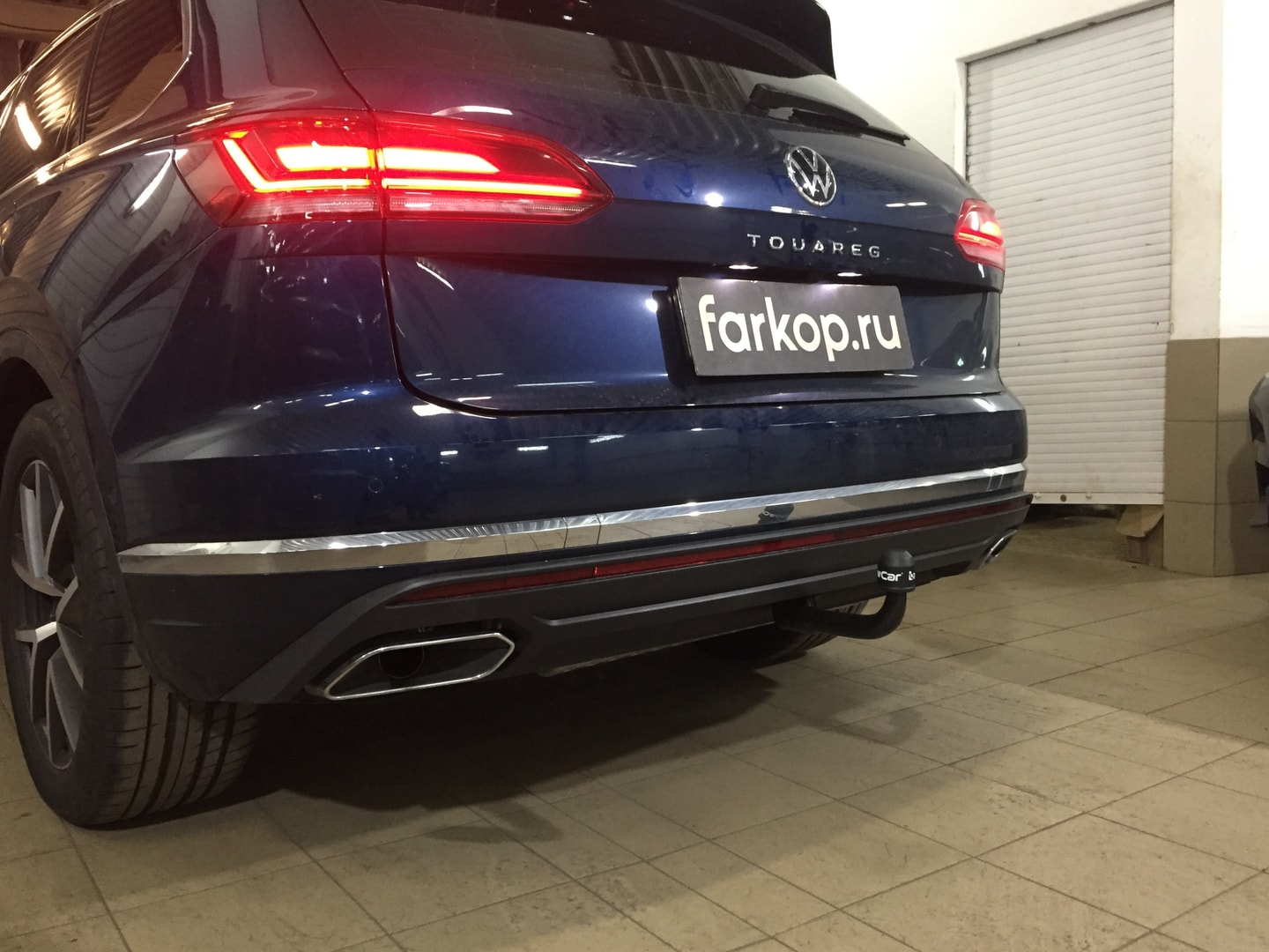 Установили фаркоп Aragon для Volkswagen Touareg 2021 г. Установили фаркоп Aragon для Volkswagen Touareg 2021 г.