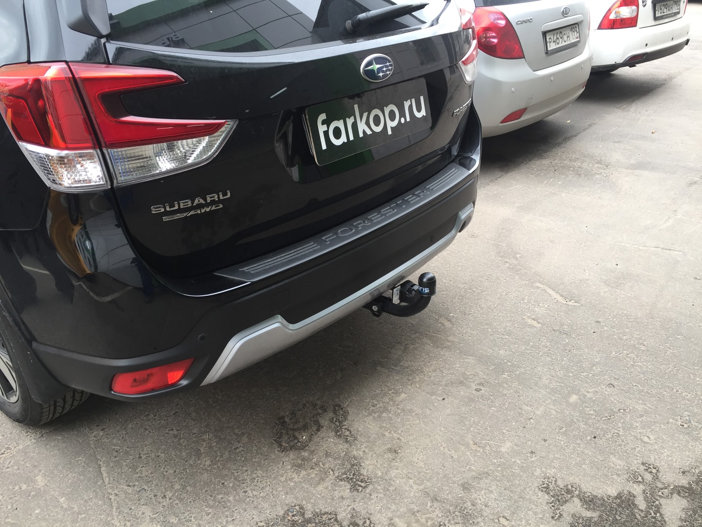 Установили фаркоп Oris для Subaru Forester 2021 г. Установили фаркоп Oris для Subaru Forester 2021 г.