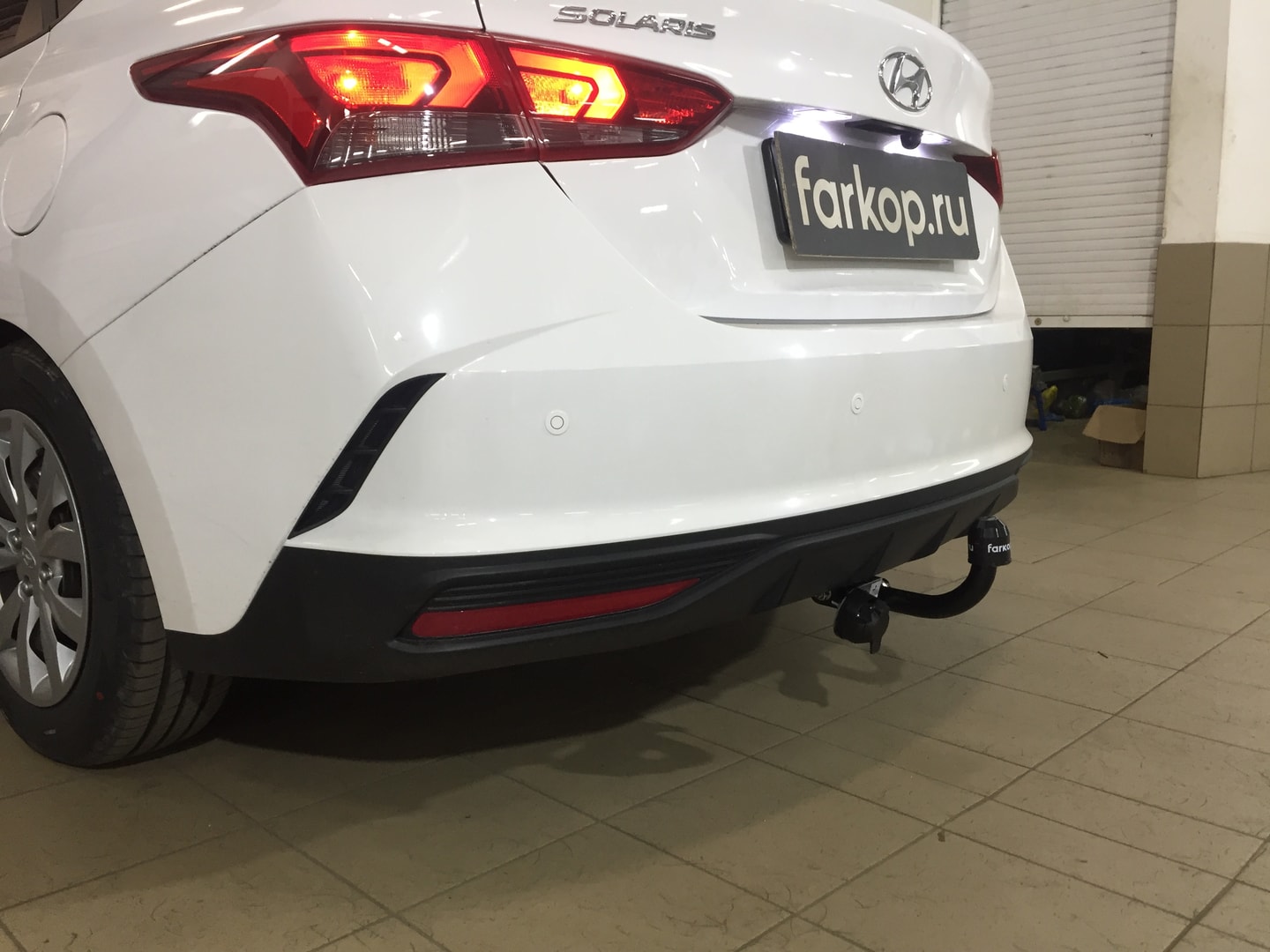 Установили фаркоп Лидер Плюс для Hyundai Solaris 2021 г. Установили фаркоп Лидер Плюс для Hyundai Solaris 2021 г.