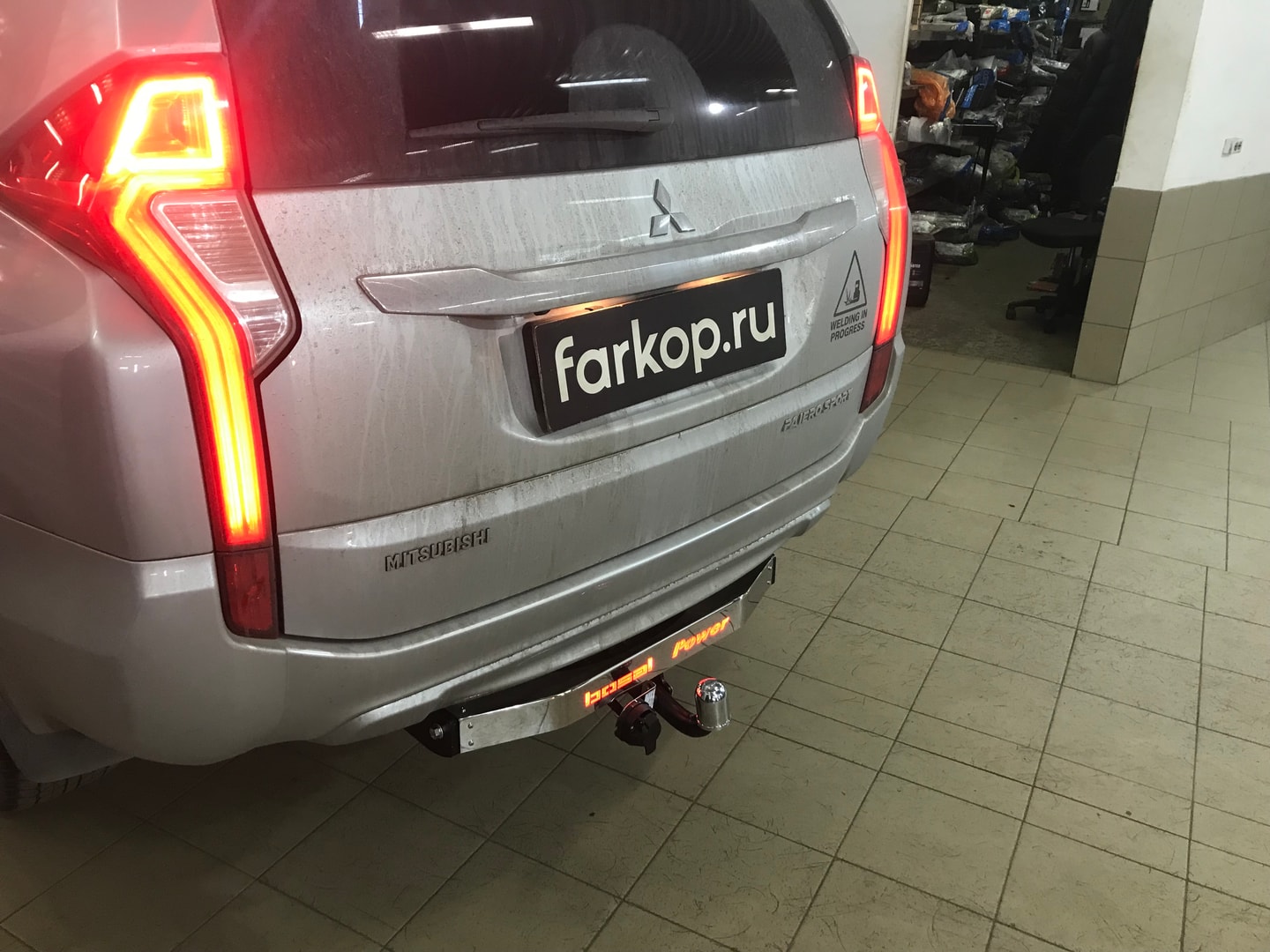 Установили фаркоп Oris для Mitsubishi Pajero Sport 2019 г. Установили фаркоп Oris для Mitsubishi Pajero Sport 2019 г.