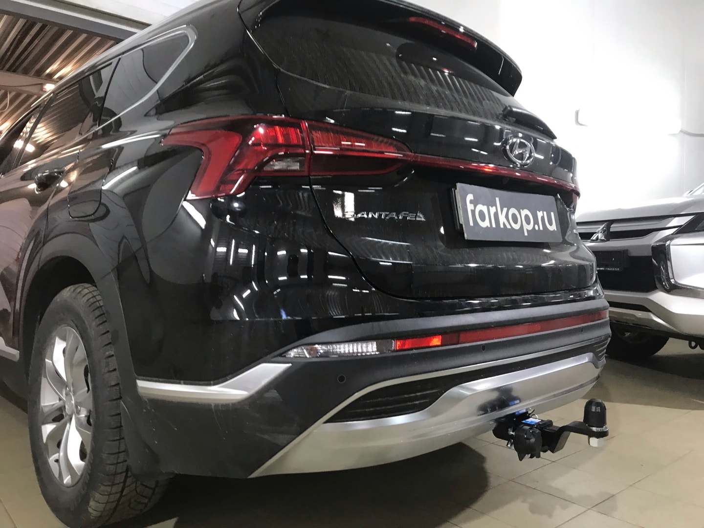 Установили фаркоп Baltex для Hyundai Santa Fe 2021 г. Установили фаркоп Baltex для Hyundai Santa Fe 2021 г.