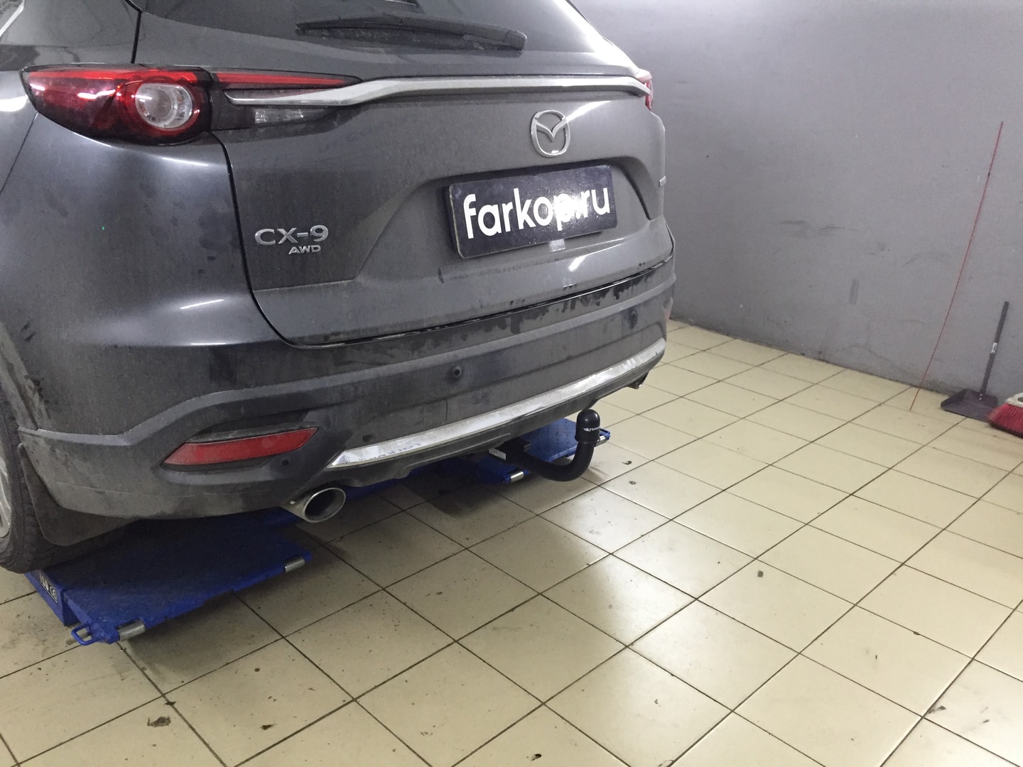 Установили фаркоп Steinhof для Mazda CX-9 2021 г. Установили фаркоп Steinhof для Mazda CX-9 2021 г.