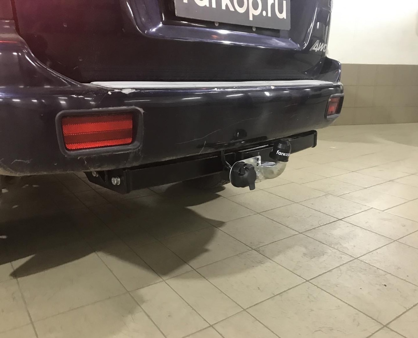Установили фаркоп Лидер Плюс для Mitshubishi Pajero Sport 2003 г. Установили фаркоп Лидер Плюс для Mitshubishi Pajero Sport 2003 г.