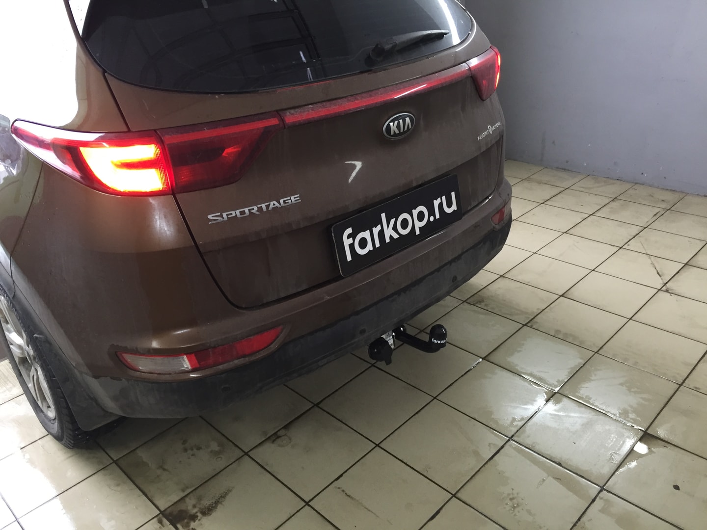 Установили фаркоп Лидер Плюс для Kia Sportage 2017 г. Установили фаркоп Лидер Плюс для Kia Sportage 2017 г.