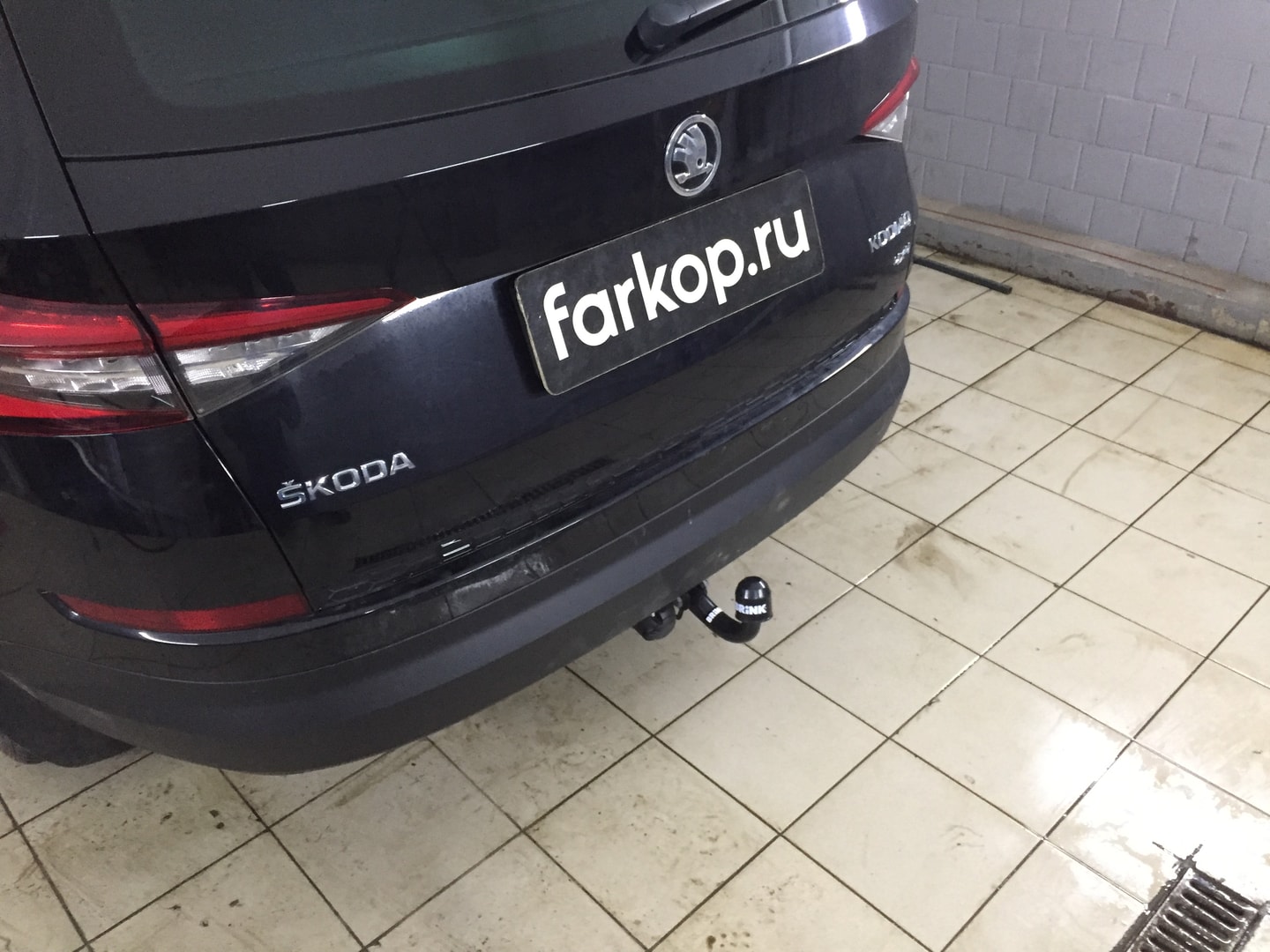 Установили фаркоп Brink для Skoda Kodiaq 2018 г. Установили фаркоп Brink для Skoda Kodiaq 2018 г.