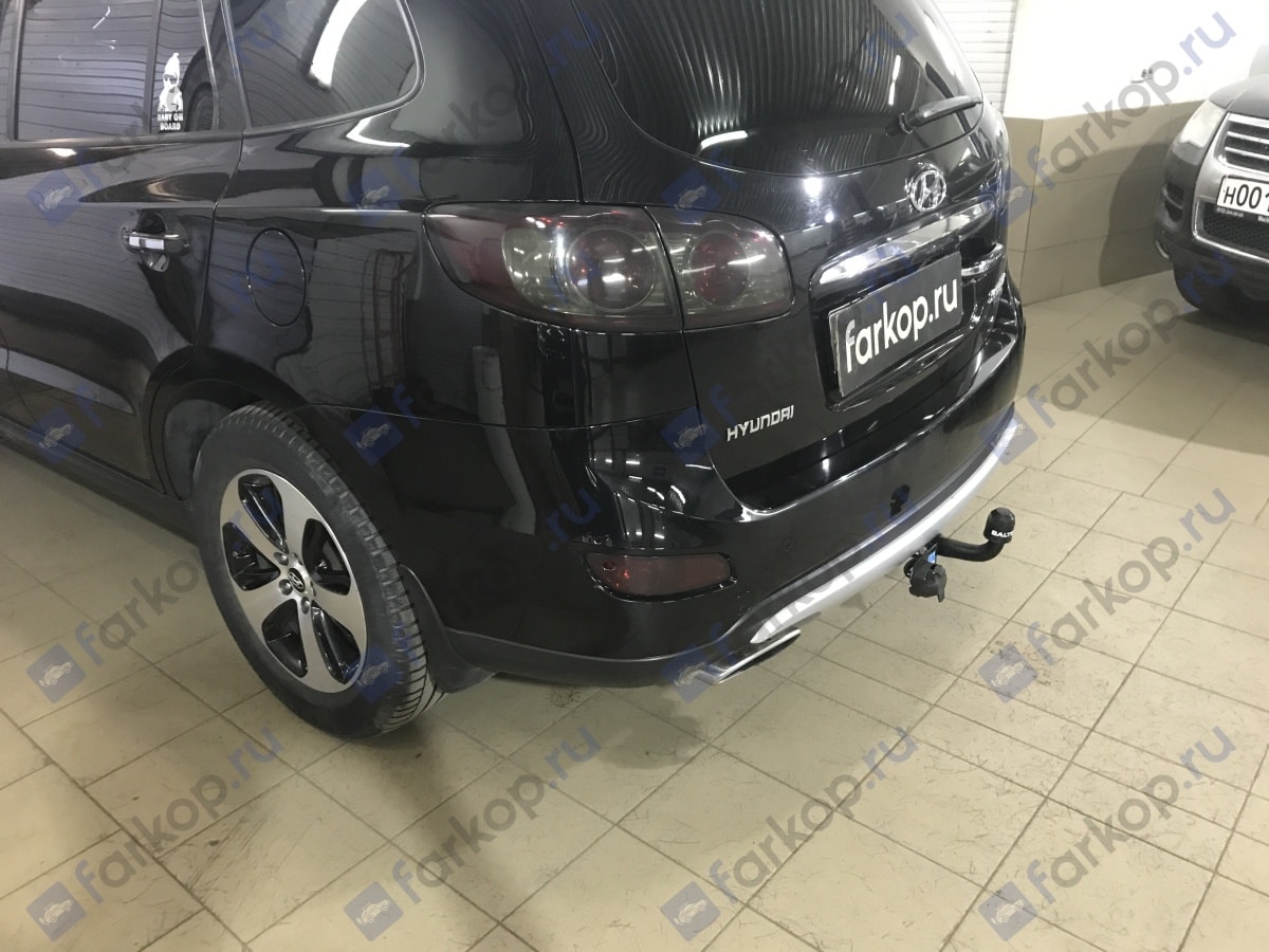 Установили фаркоп Baltex для Hyundai Santa Fe 2006-2012 г.
