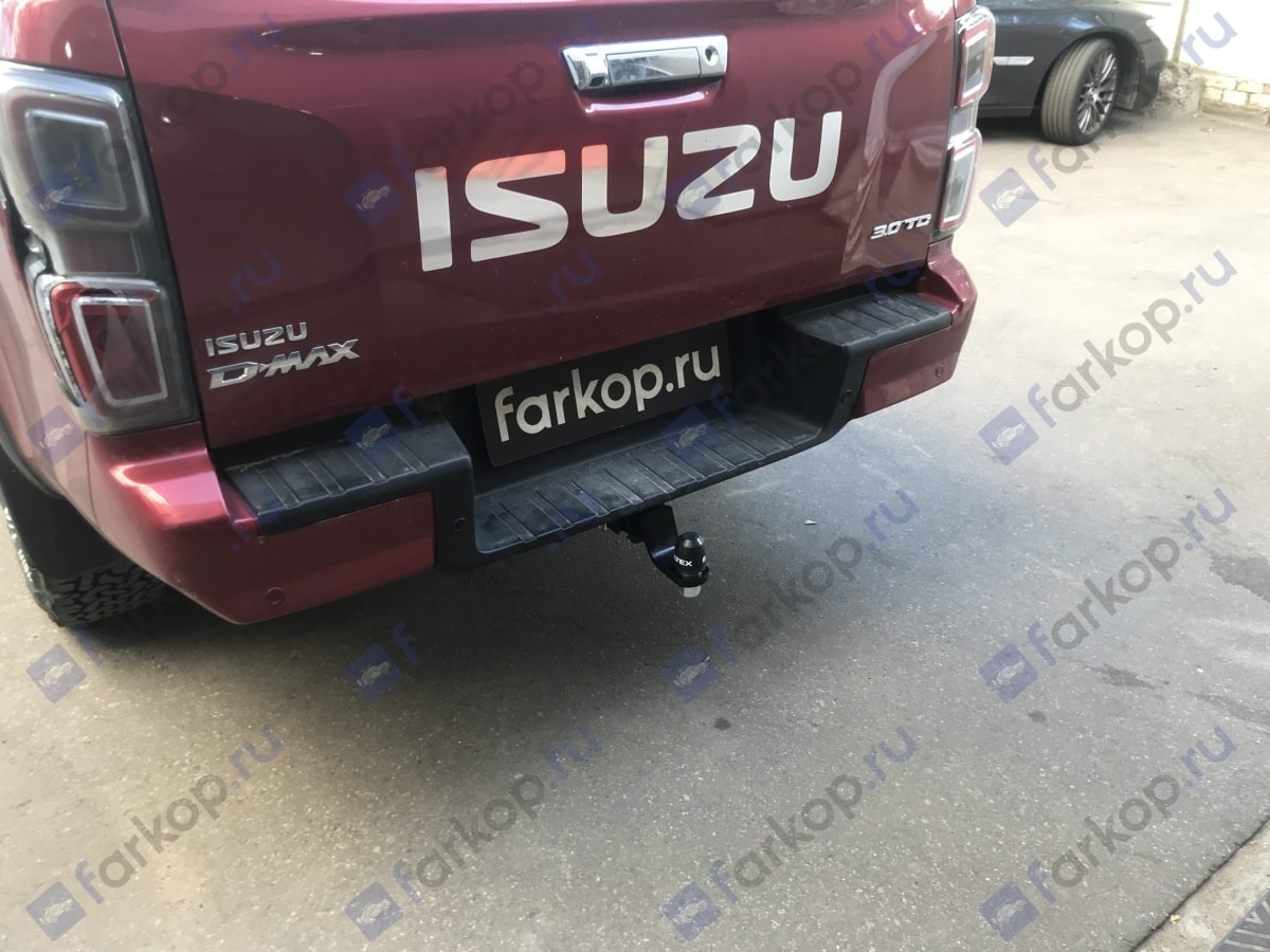 Установили фаркоп Baltex для Isuzu D-Max 4x4 2021 г.