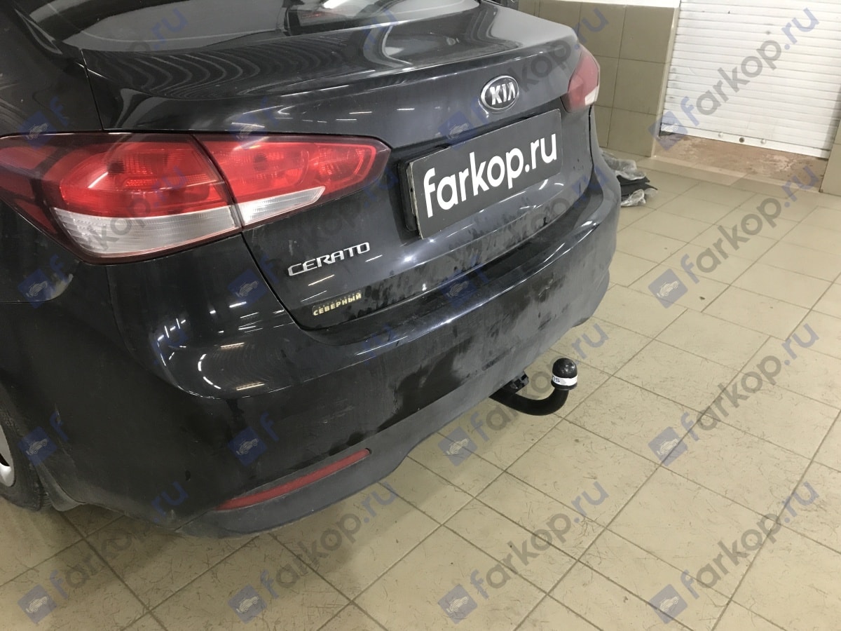 Установили фаркоп Oris для Kia Cerato 2016 г.в. Установили фаркоп Oris для Kia Cerato 2016 г.в.