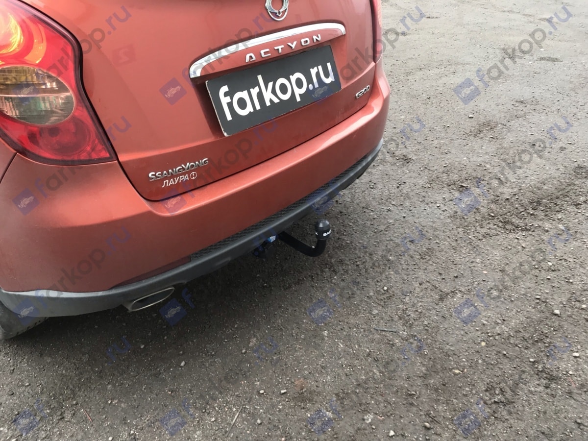 Установили фаркоп Baltex для Ssang Yong Actyon 2010 г.в. Установили фаркоп Baltex для Ssang Yong Actyon 2010 г.в.