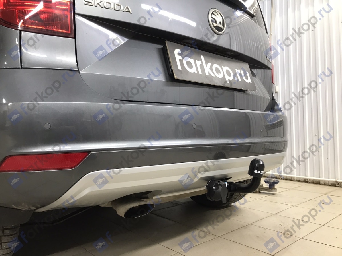 Установили фаркоп Baltex для Skoda Yeti 2016 г.в.