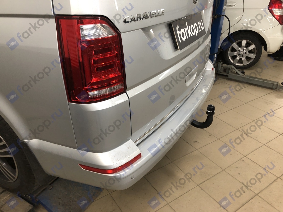 Установили фаркоп Westfalia для Volkswagen Caravelle T6 2019 г.в.