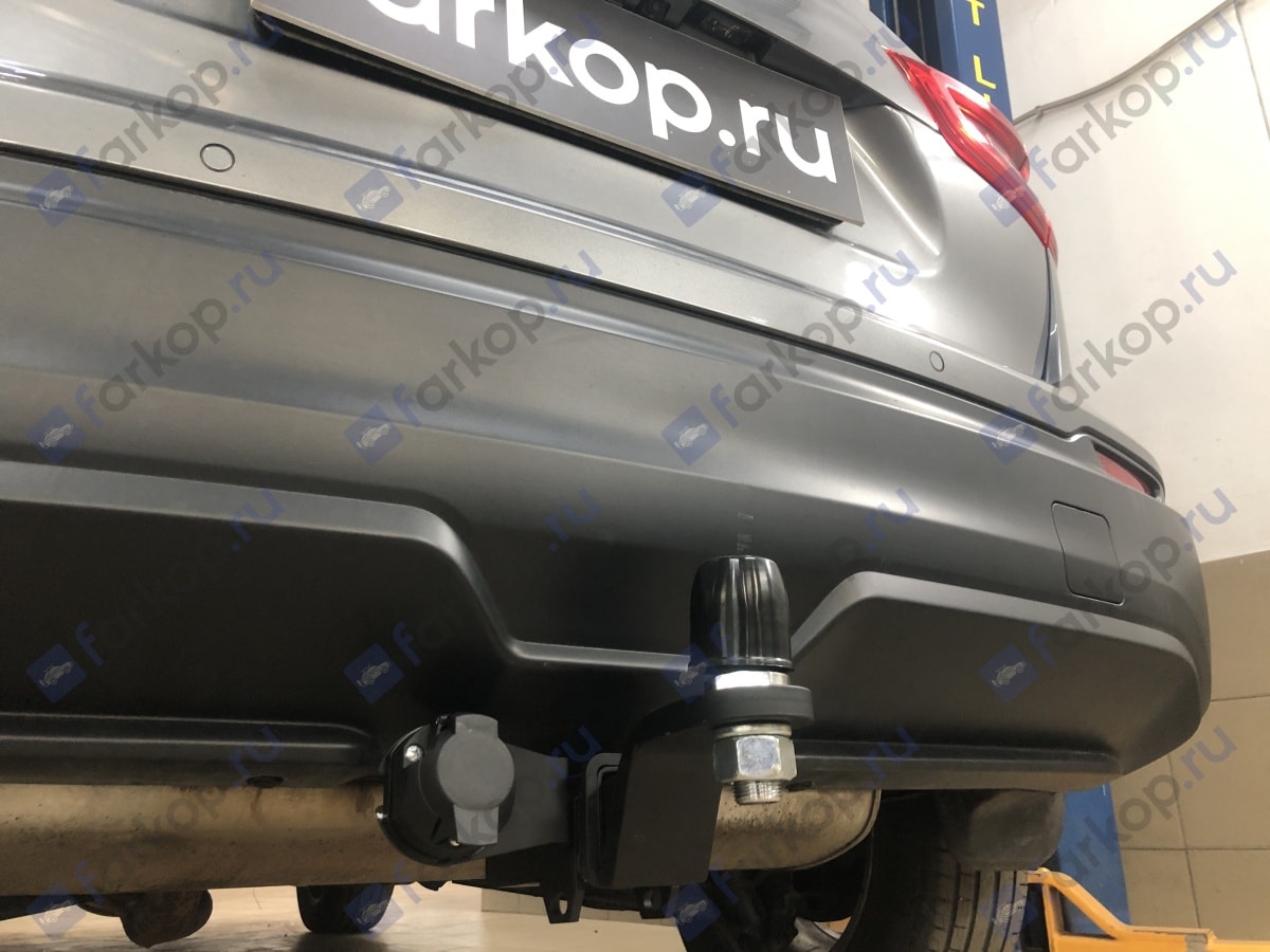 Установили фаркоп PT GROUP для Nissan Qashqai 2019 г.в.
