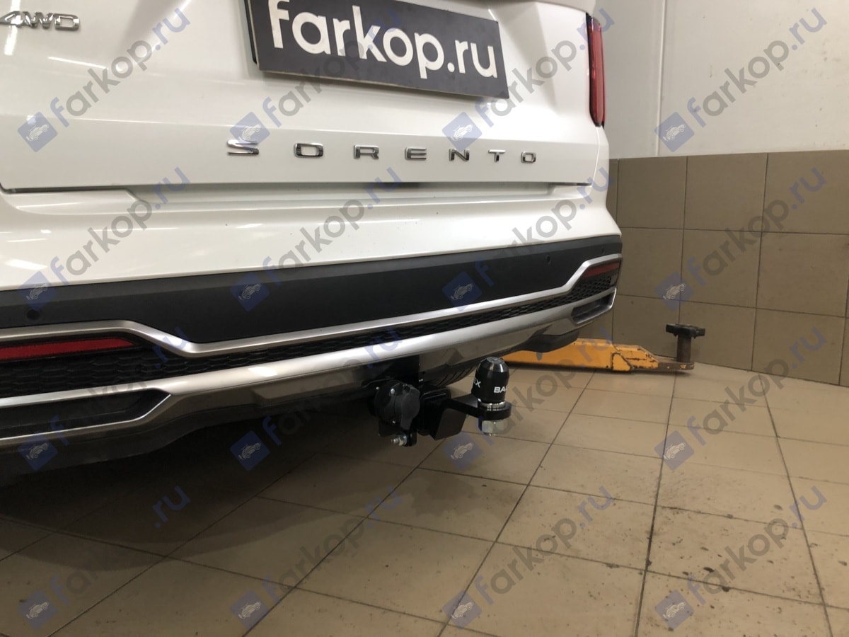 Установили фаркоп Baltex для Kia Sorento 2020 г.в.