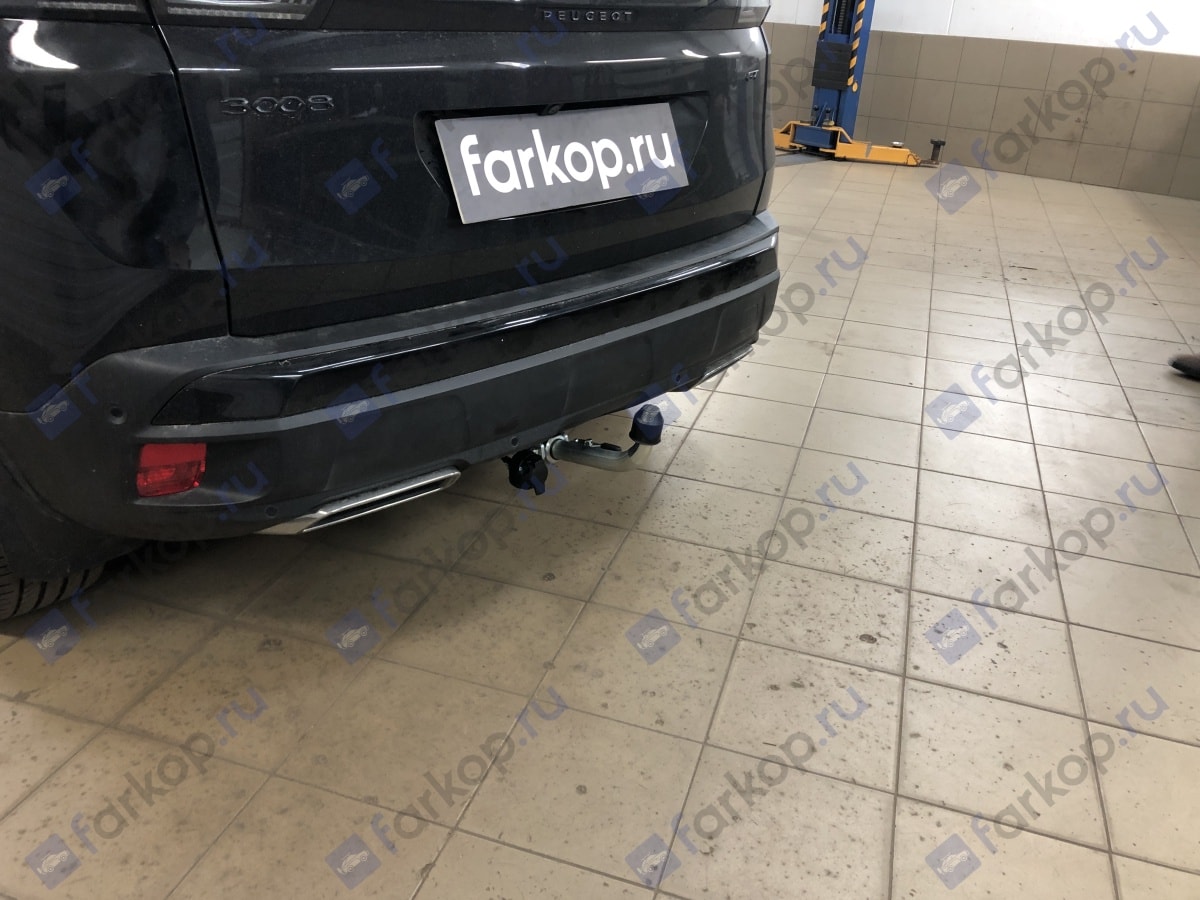 Установили фаркоп Galia для Peugeot 3008 2021 г.в. Установили фаркоп Galia для Peugeot 3008 2021 г.в.