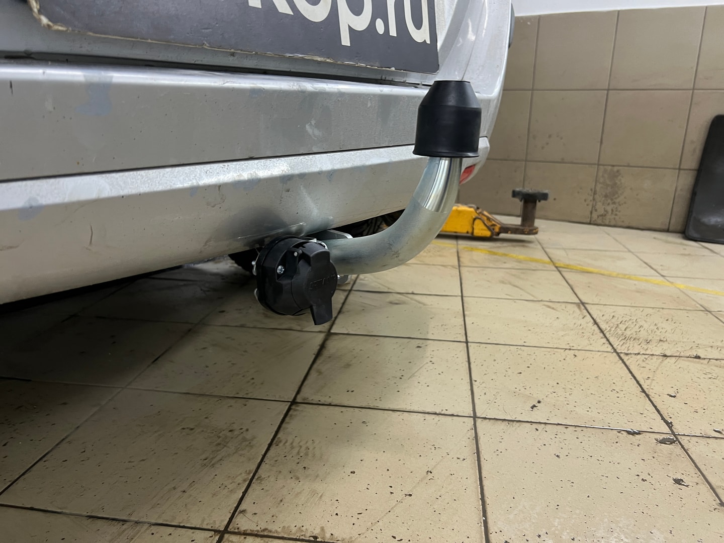 Установили фаркоп Galia для Ford Fusion 2008 г.в.