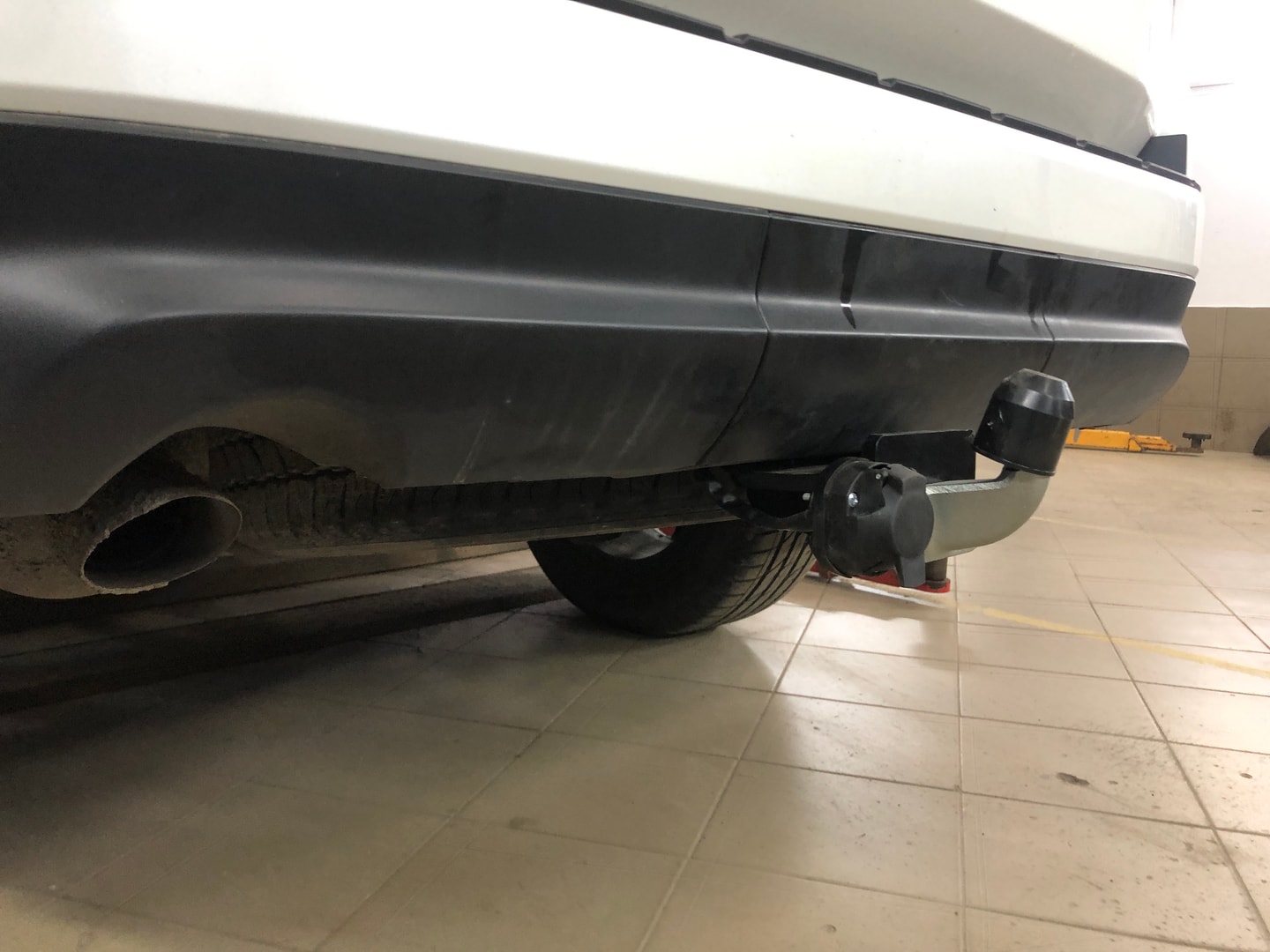 Установили фаркоп Baltex для Toyota Land Cruiser J300 2021-2025 г.в.