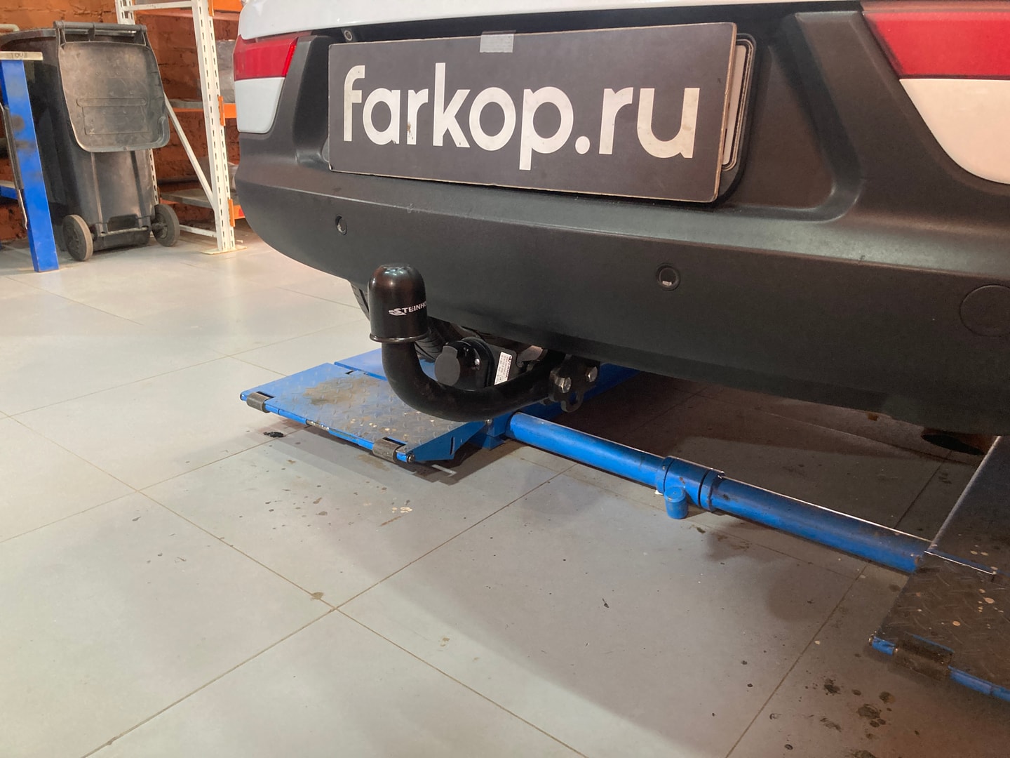 Установили фаркоп Steinhof для Kia Sportage 2010-2015 г. в.