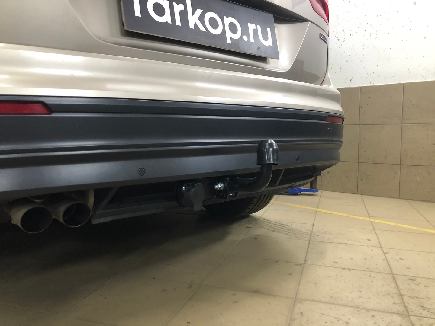 Установили фаркоп Berg для Volkswagen Tiguan 2017-2026 г. в.