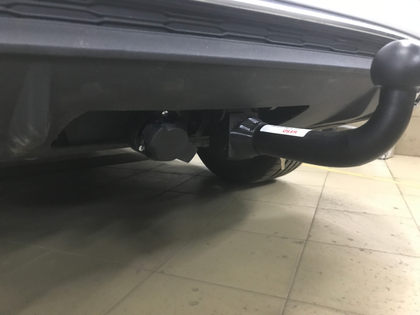 Установили фаркоп Oris для Audi Q5 2017-2026 г.в.